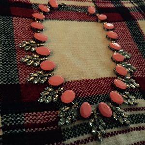 Coral Statement Necklace 💕